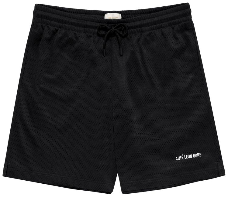 Aime Leon Dore Logo Gym Short Jet Black