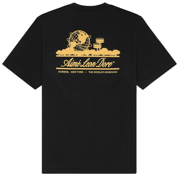 Aime Leon Dore Unisphere Tee Jet Black