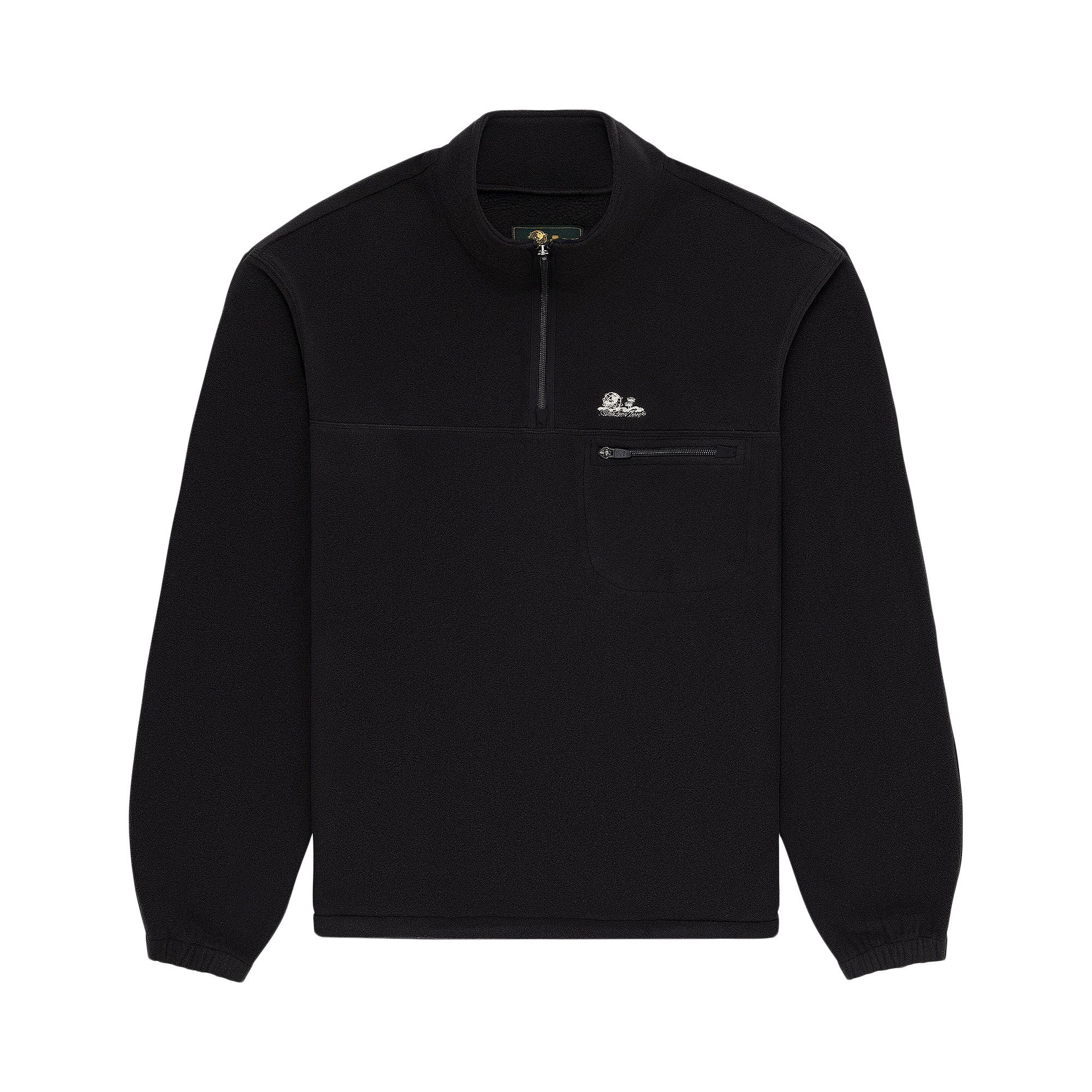 Buy Aimé Leon Dore Unisphere Quarter Zip Fleece Pullover 'Jet