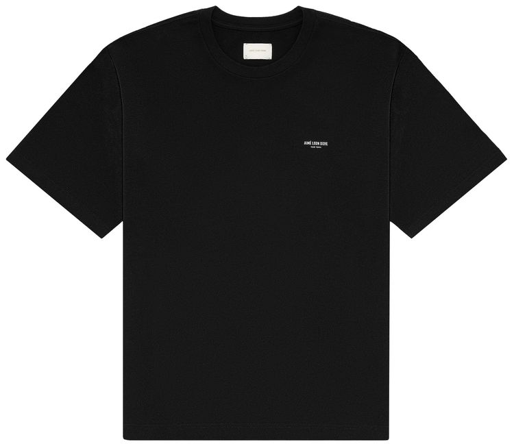 Aime Leon Dore Micro Logo Tee Jet Black