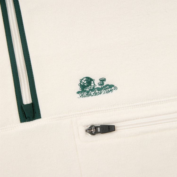 Aime Leon Dore Unisphere Quarter Zip Fleece Pullover Pristine