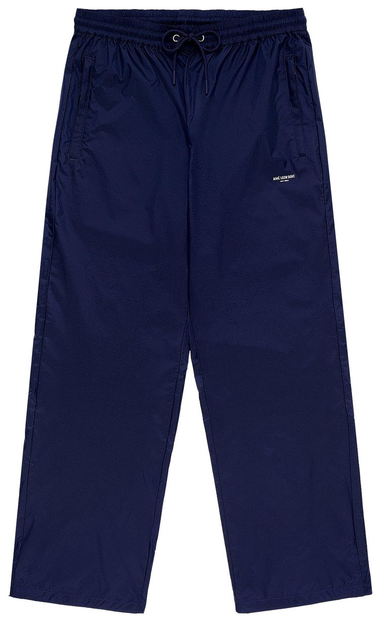 Aime Leon Dore Micro Logo Nylon Pant Evening Blue