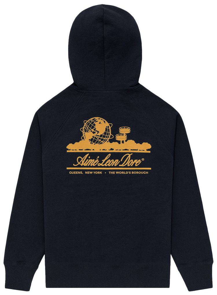 Aime Leon Dore Unisphere Hoodie Evening Blue