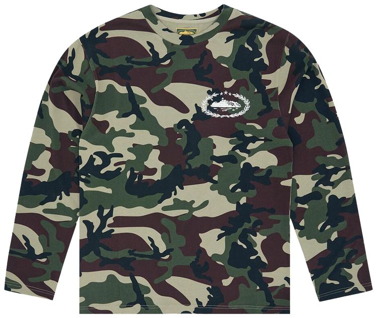 Corteiz Superior Royale Tee Long Sleeve Camo