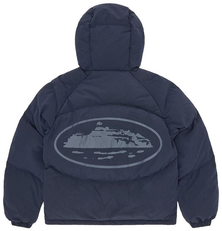 Corteiz Bolo Lite V2 Down Jacket Navy