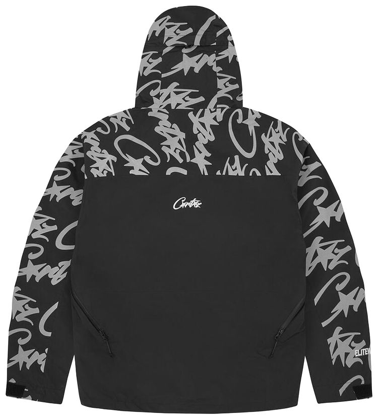Corteiz Elitework Shell Jacket V2 Black