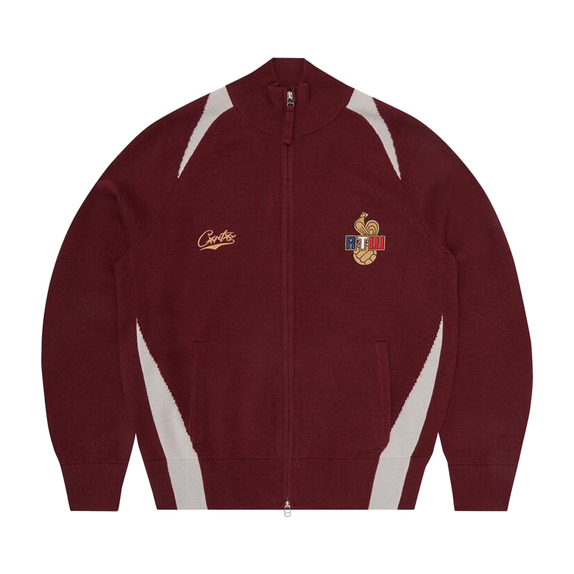 トップス corteiz Buy Corteiz Finesse Knit Zip Up 'Burgundy' - CRTZ0205 200 | GOAT
