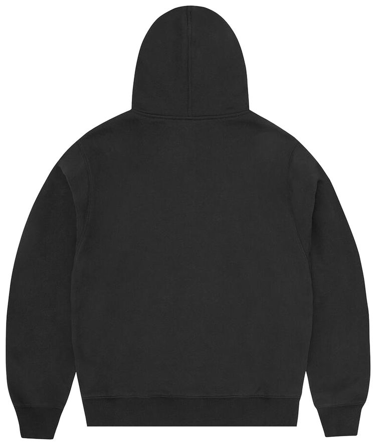 Corteiz Lion Varsity Zip Hoodie Black