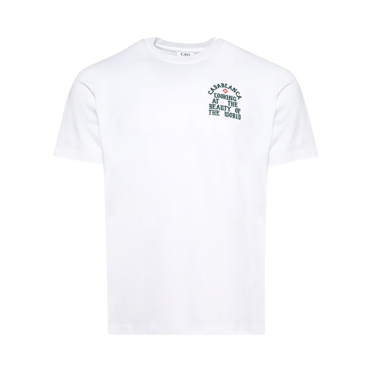 Casablanca Beauty Of The World T Shirt White