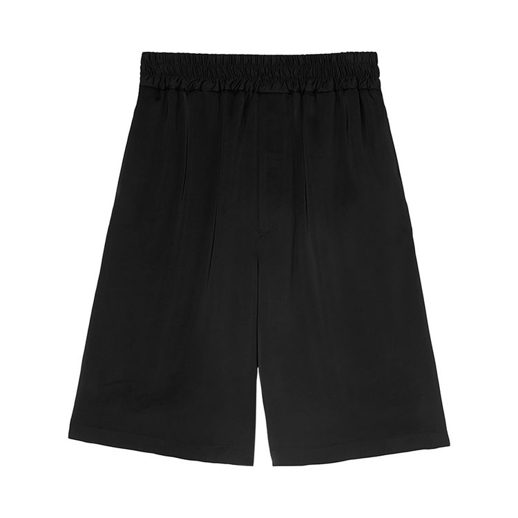 Jil Sander High Waisted Shorts Black