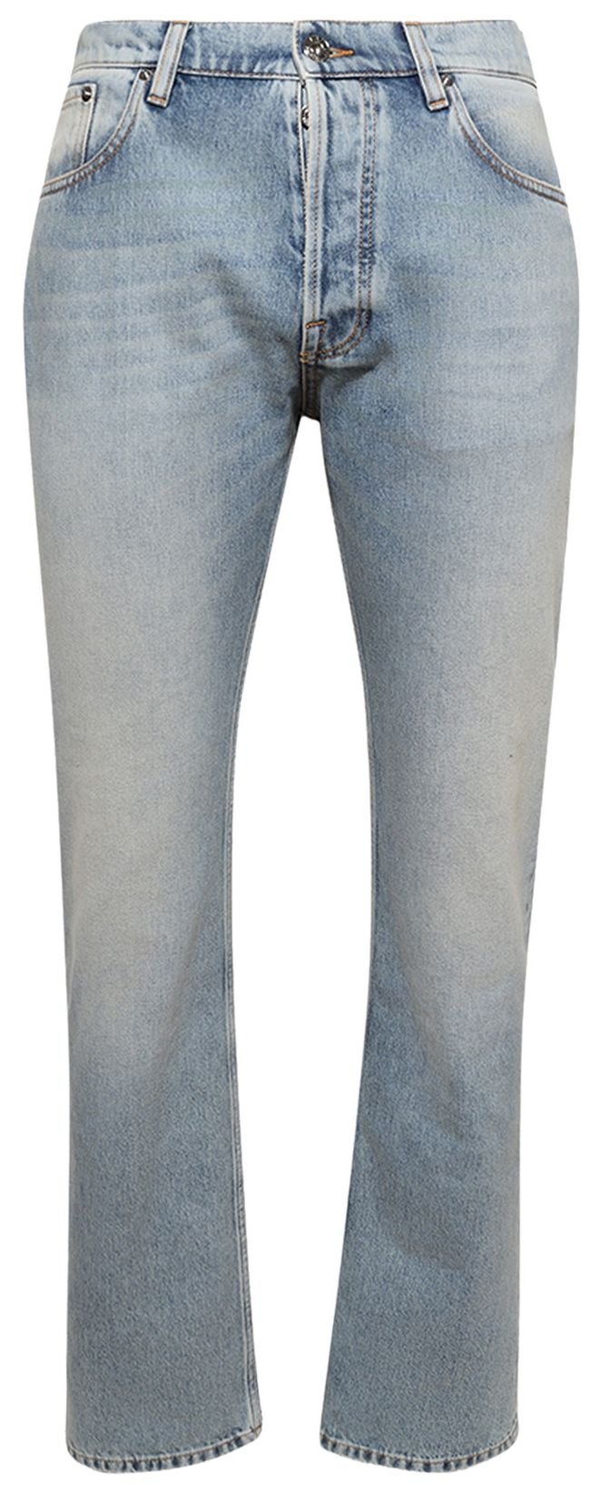 Lanvin Straight Leg Jeans Light Blue