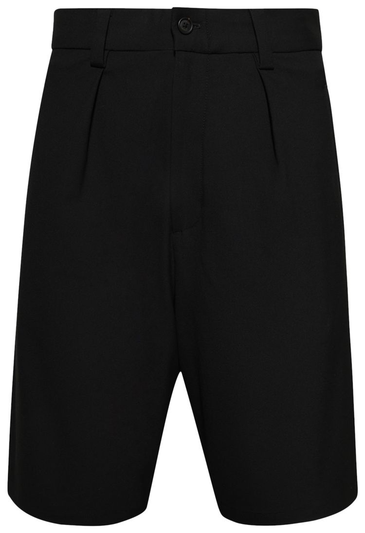 Nahmias Pleated Shorts Black