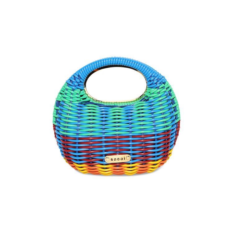 Sacai Round Bag Multicolor
