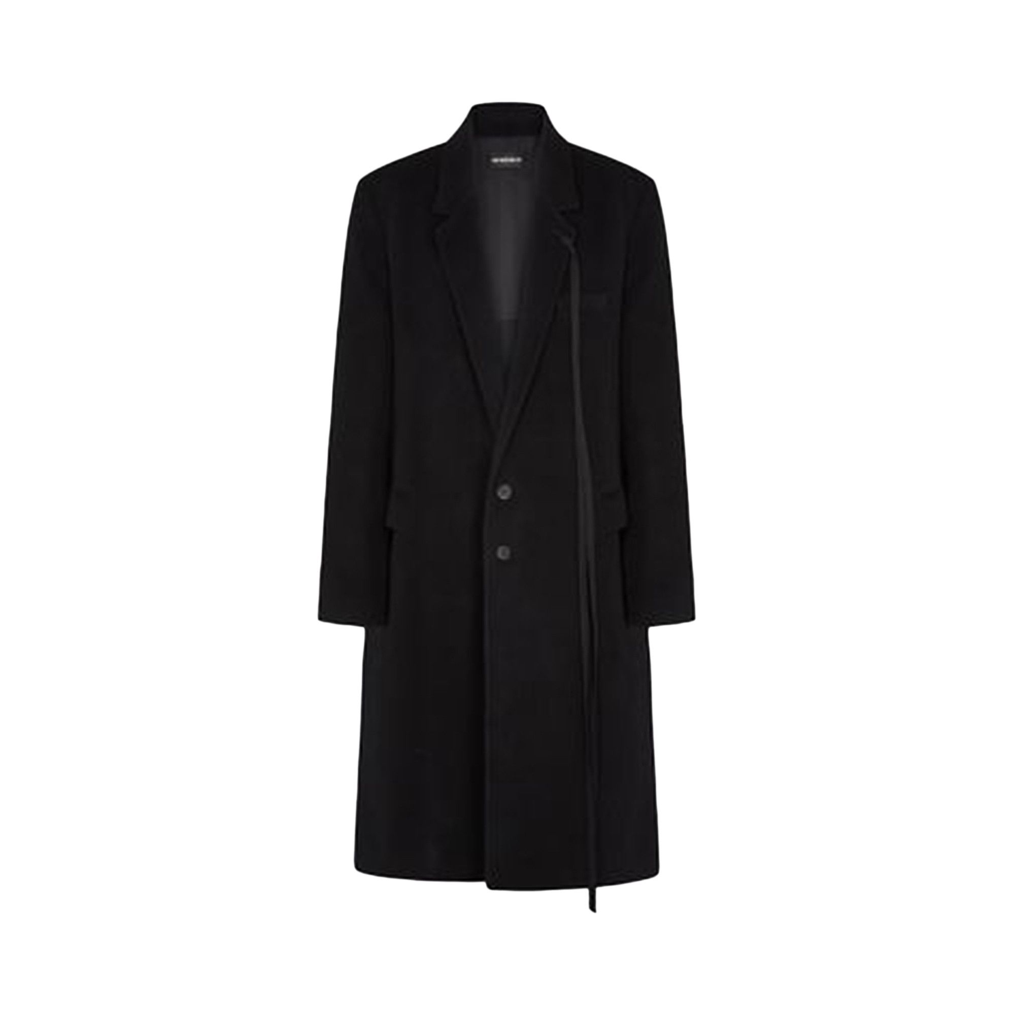 ジャケット・アウター ancellm DOUBLE-BREASTED COAT(BLACK) ANCELLM 2025A/W No.ANC-JK54 SEMI-DOUBLE TAILORED JACKET 軽く
