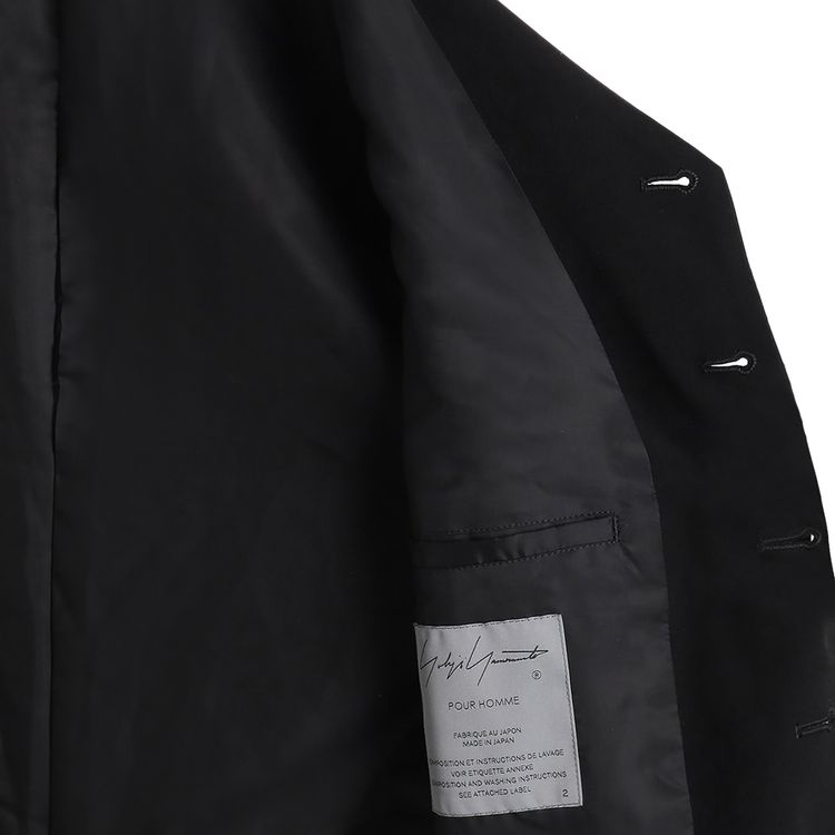 Yohji Yamamoto Pour Homme Pleated Vest Black