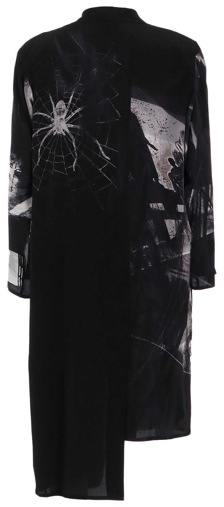 Yohji Yamamoto Pour Homme Portrait Pt Asymmetry Jacket Black