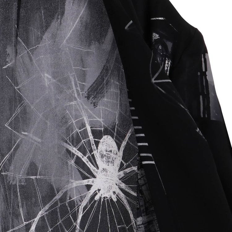 Yohji Yamamoto Pour Homme Portrait Pt Asymmetry Jacket Black