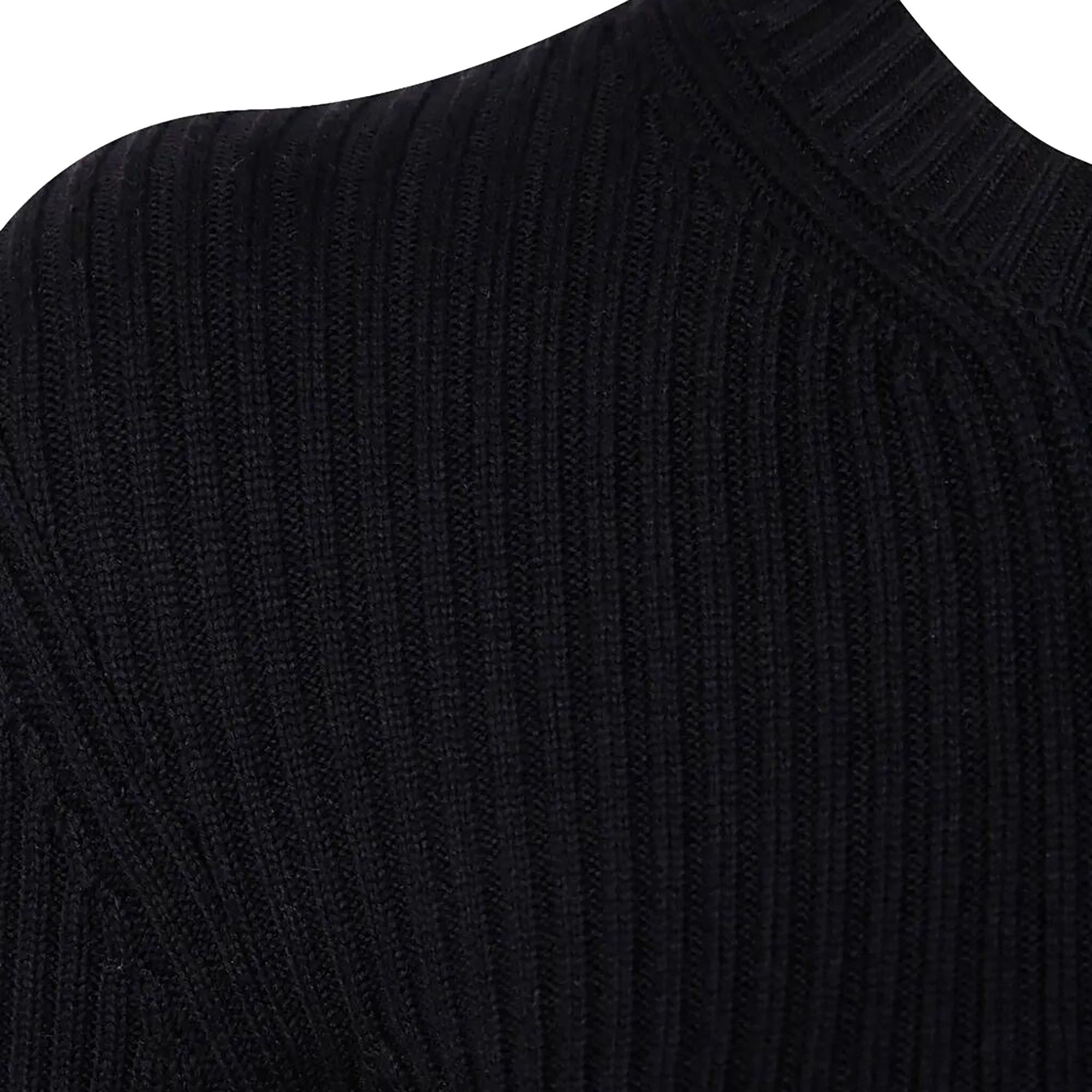 Buy Ann Demeulemeester Terna Cropped Zipped Cardigan 'Black