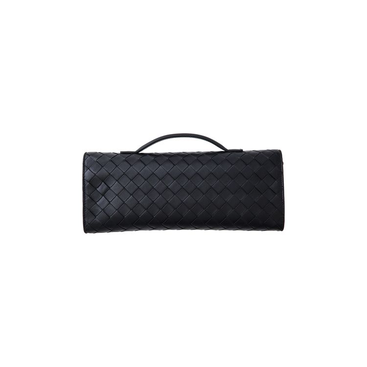 Bottega Veneta Andiamo Long Clutch BlackBrass