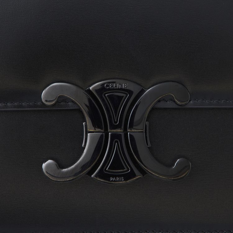 CELINE Teen Triomphe Bag Black