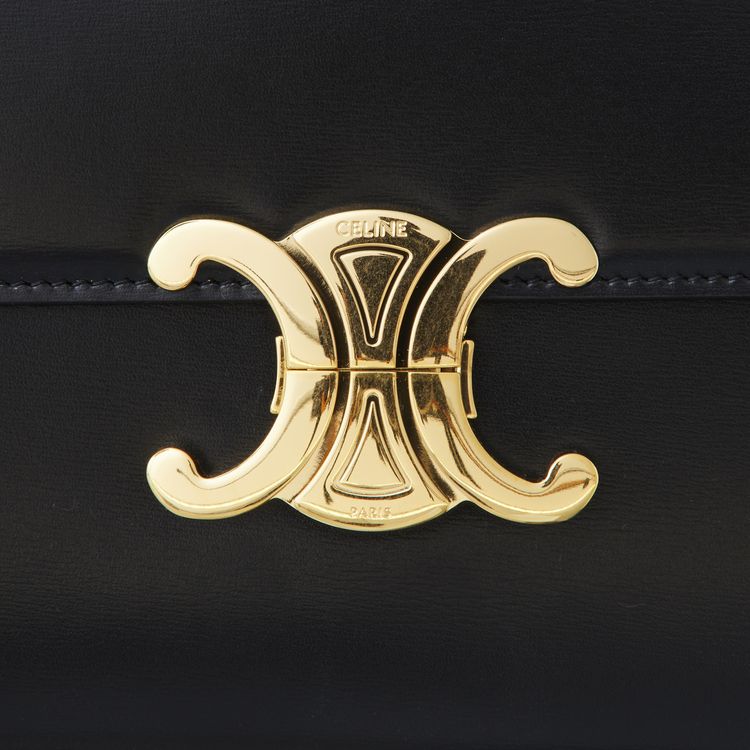 CELINE Classique Triomphe Bag Black