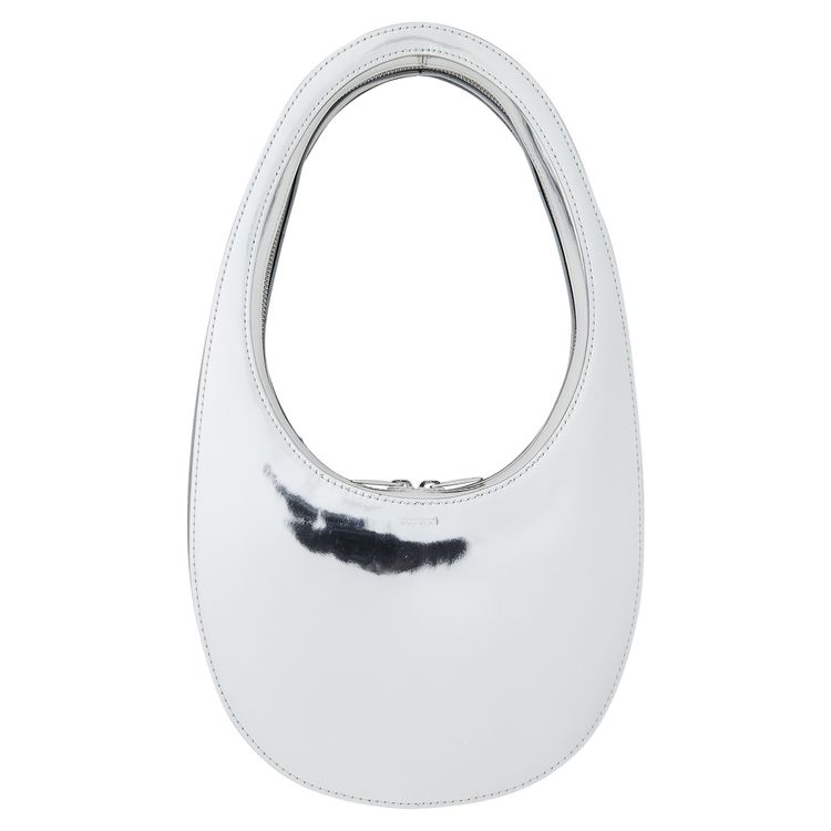 Coperni Metallic Swipe Bag Silver