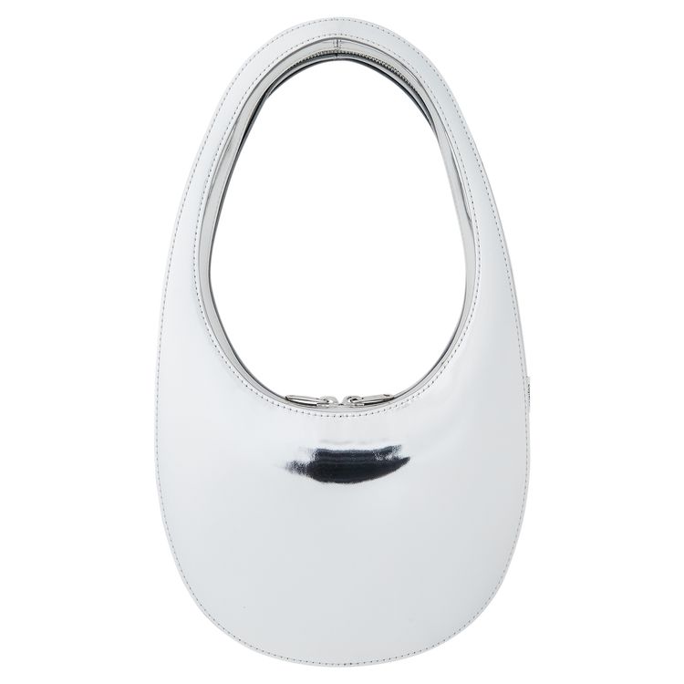 Coperni Metallic Swipe Bag Silver