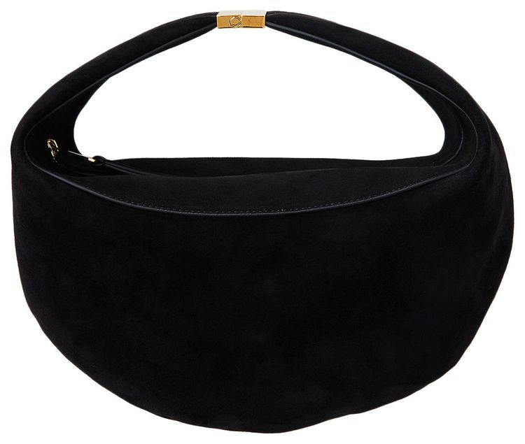 Khaite Small Olivia Hobo With Hardware Black