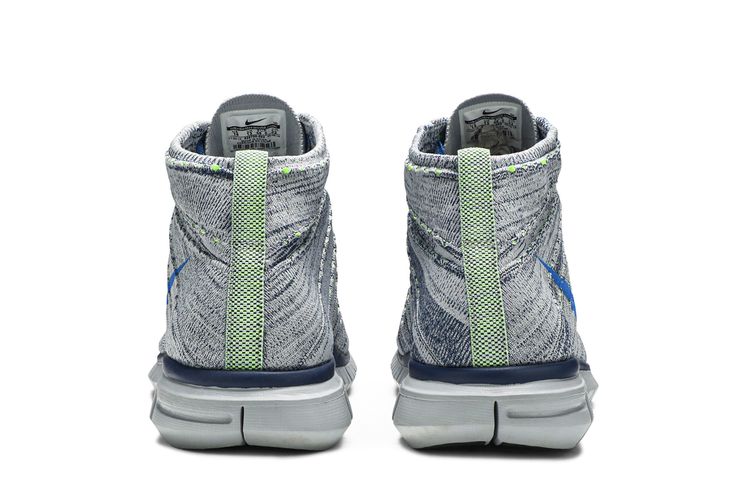 Nike Free Flyknit Chukka Wolf Grey Photo Blue