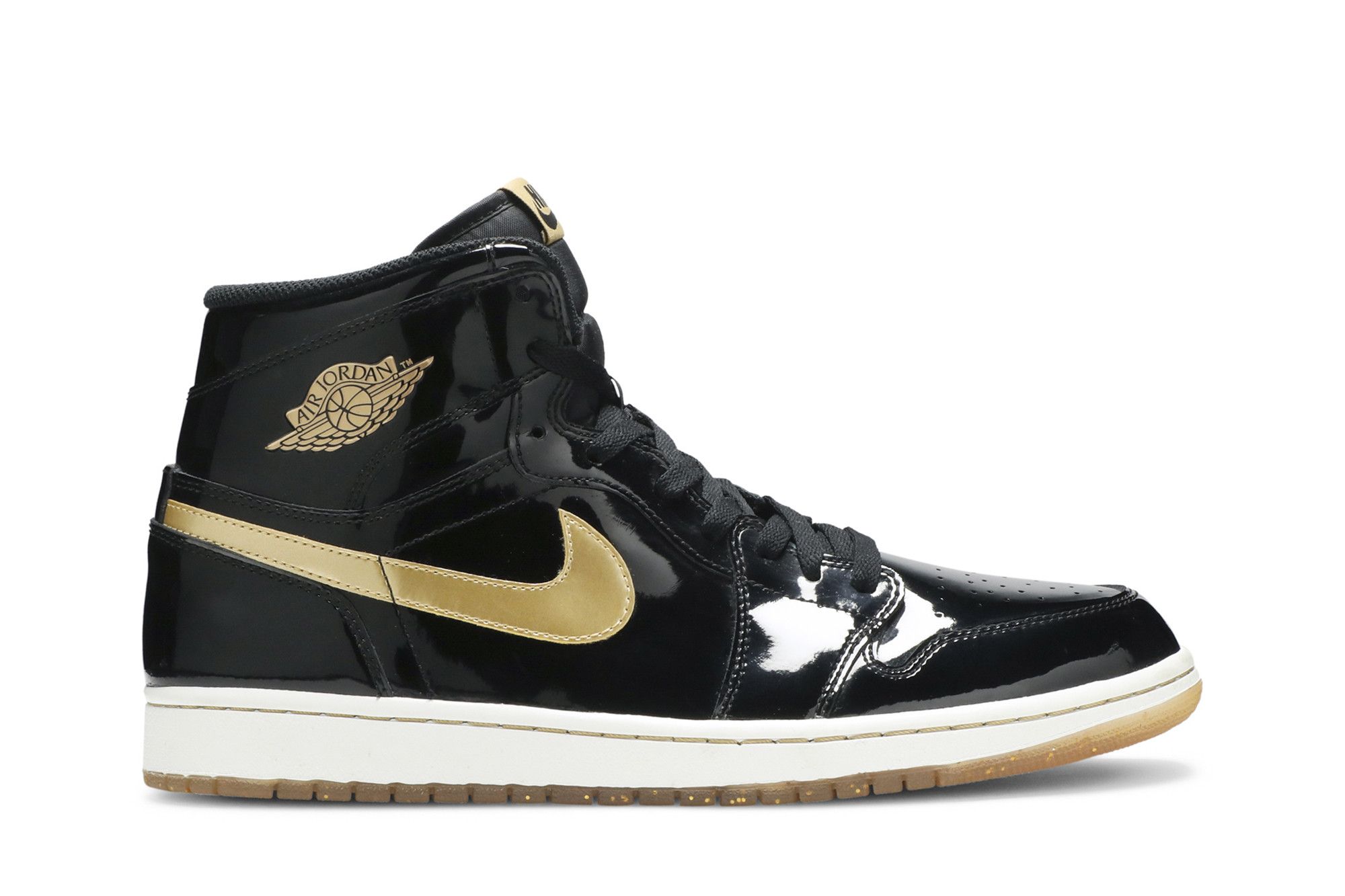 air jordan 1s black and gold