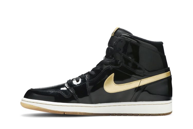 Air Jordan 1 Retro High OG Black Gold PL