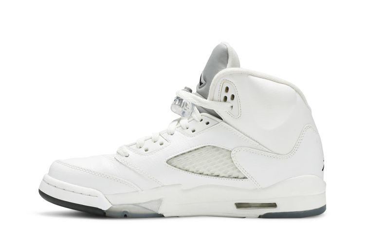 Air Jordan 5 Retro BG White Metallic 2015