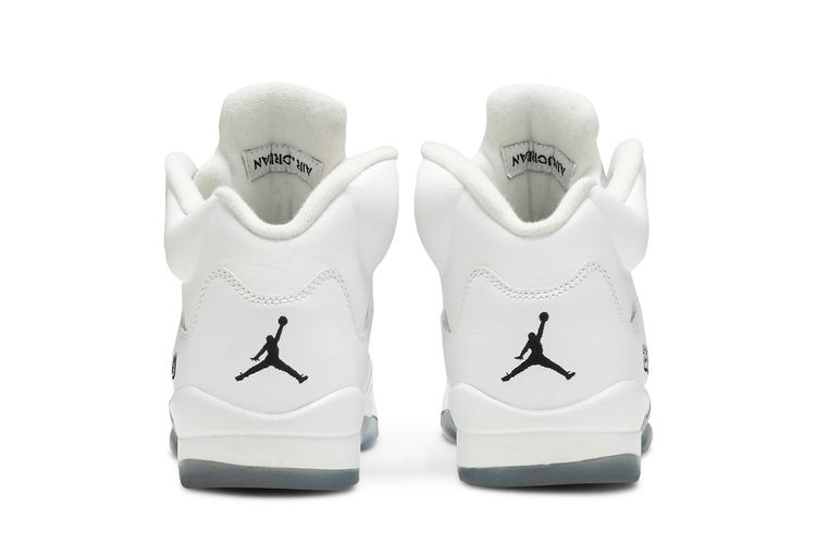 Air Jordan 5 Retro BG White Metallic 2015