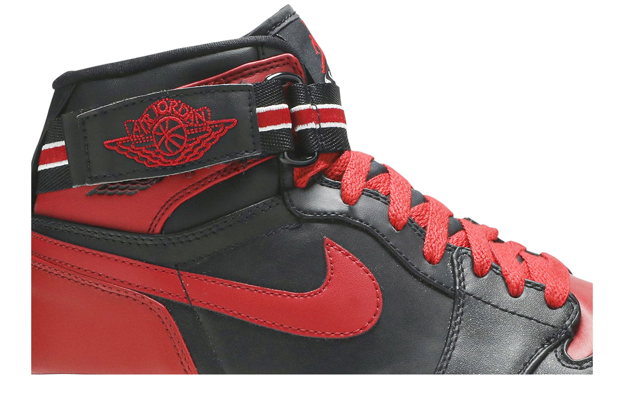 大きな取引 Air Buy Jordan GOAT | 061 342132 - 'Bred' Strap High 1 靴