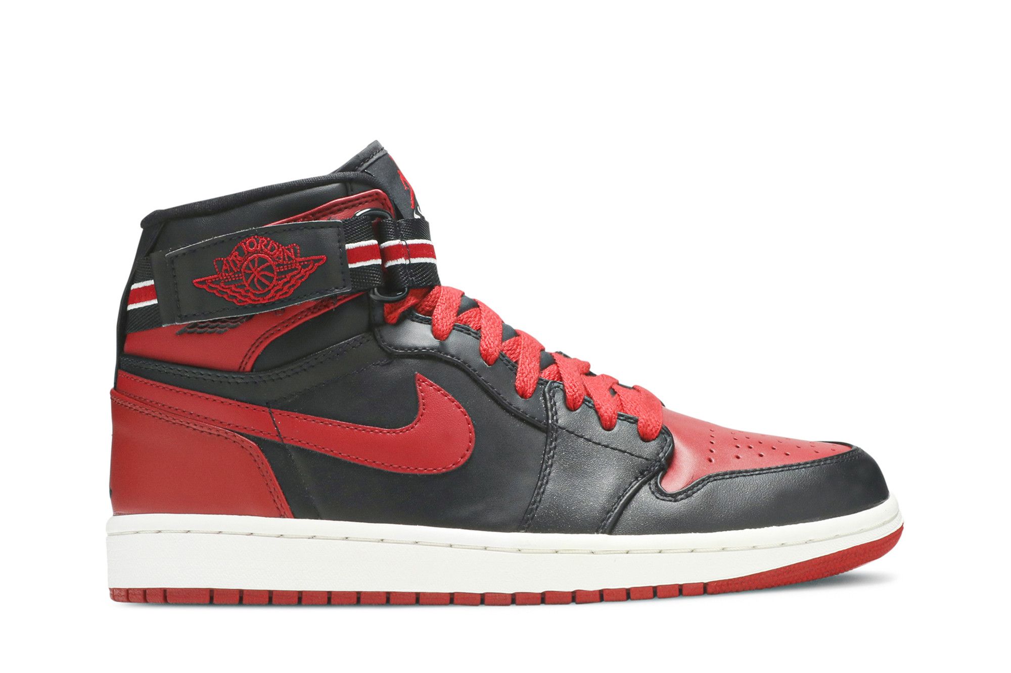 Buy Air Jordan 1 High Strap 'Bred' - 342132 061 | GOAT