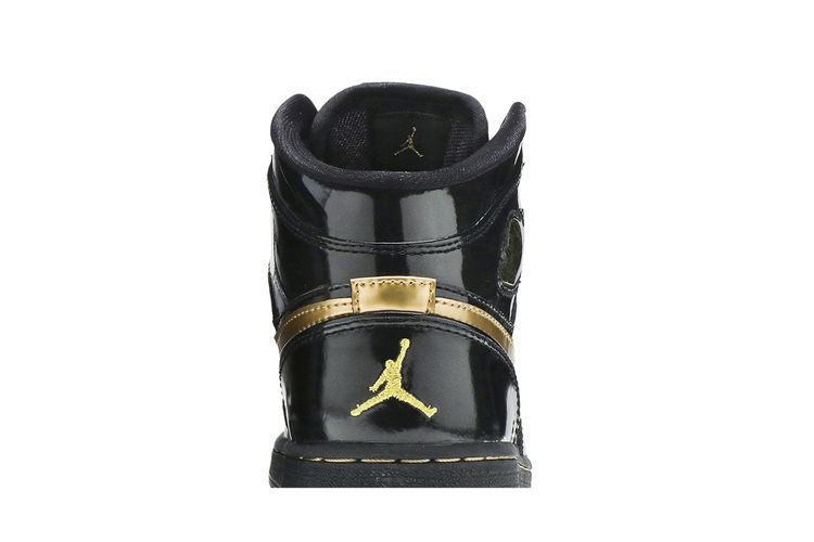 Air Jordan 1 Phat GS Black Metallic Gold