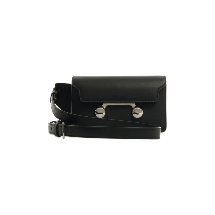 Marni Trunkaroo Crossbody Bag Black