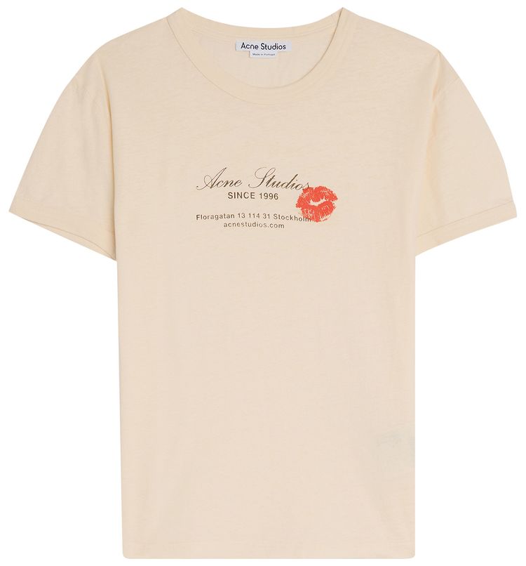 Acne Studios T Shirt Pearl Grey