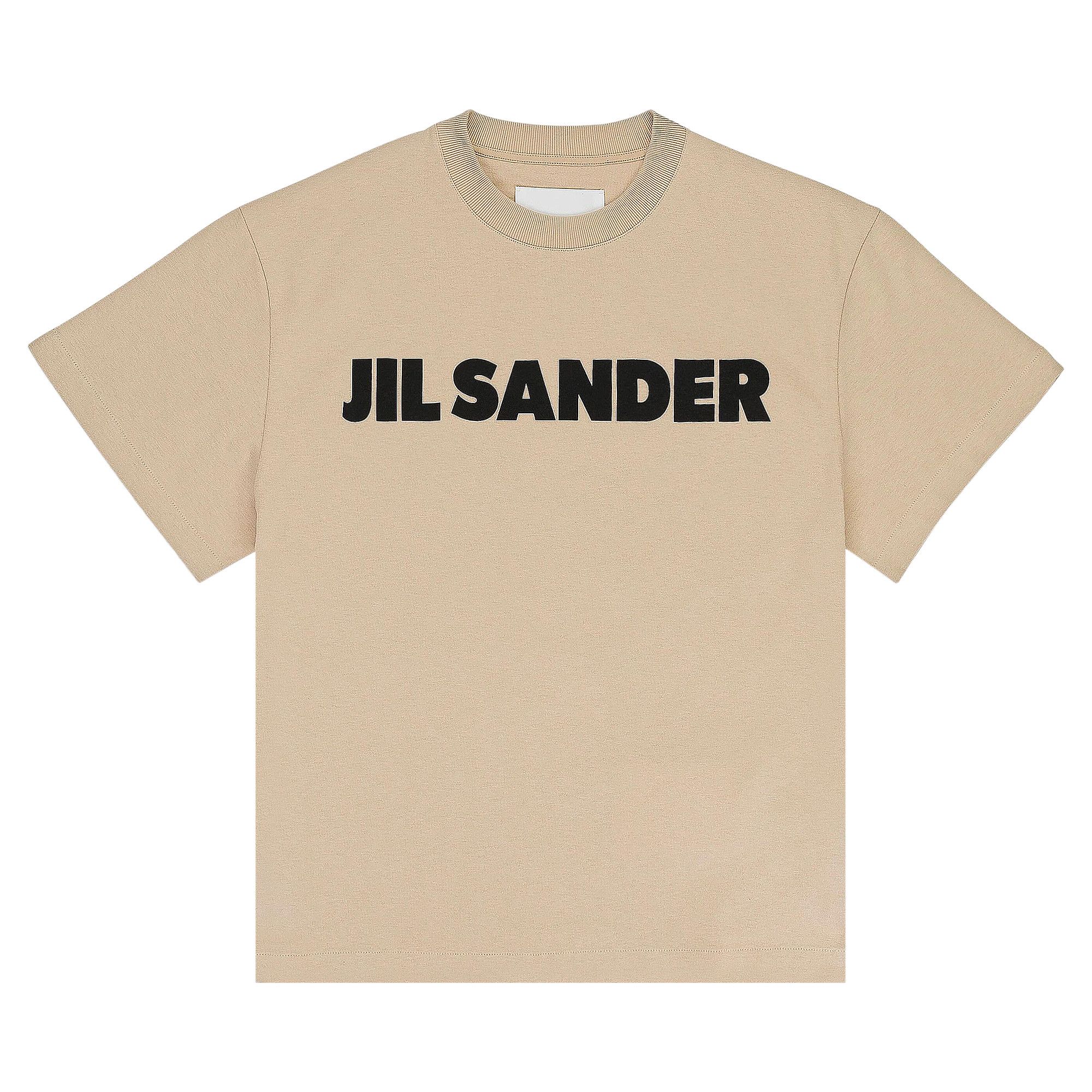Buy Jil Sander Logo T-Shirt 'Dark Sand' - J02GC0001 J20215