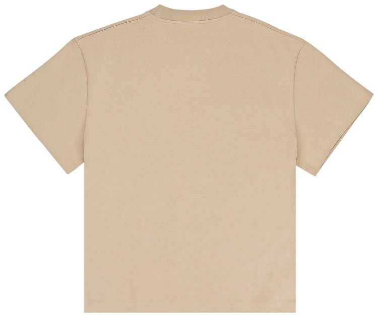 Jil Sander Logo T Shirt Dark Sand