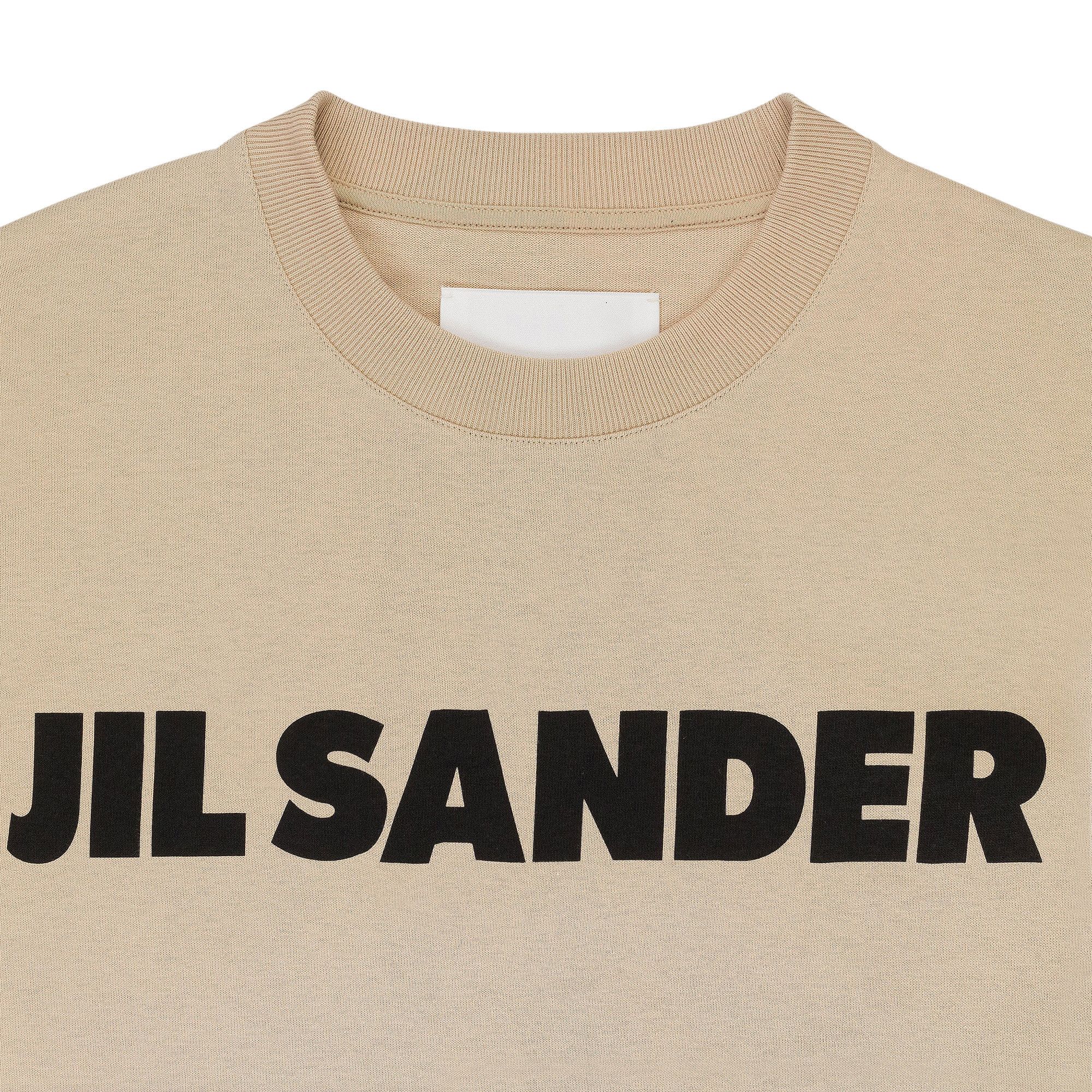 Buy Jil Sander Logo T-Shirt 'Dark Sand' - J02GC0001 J20215