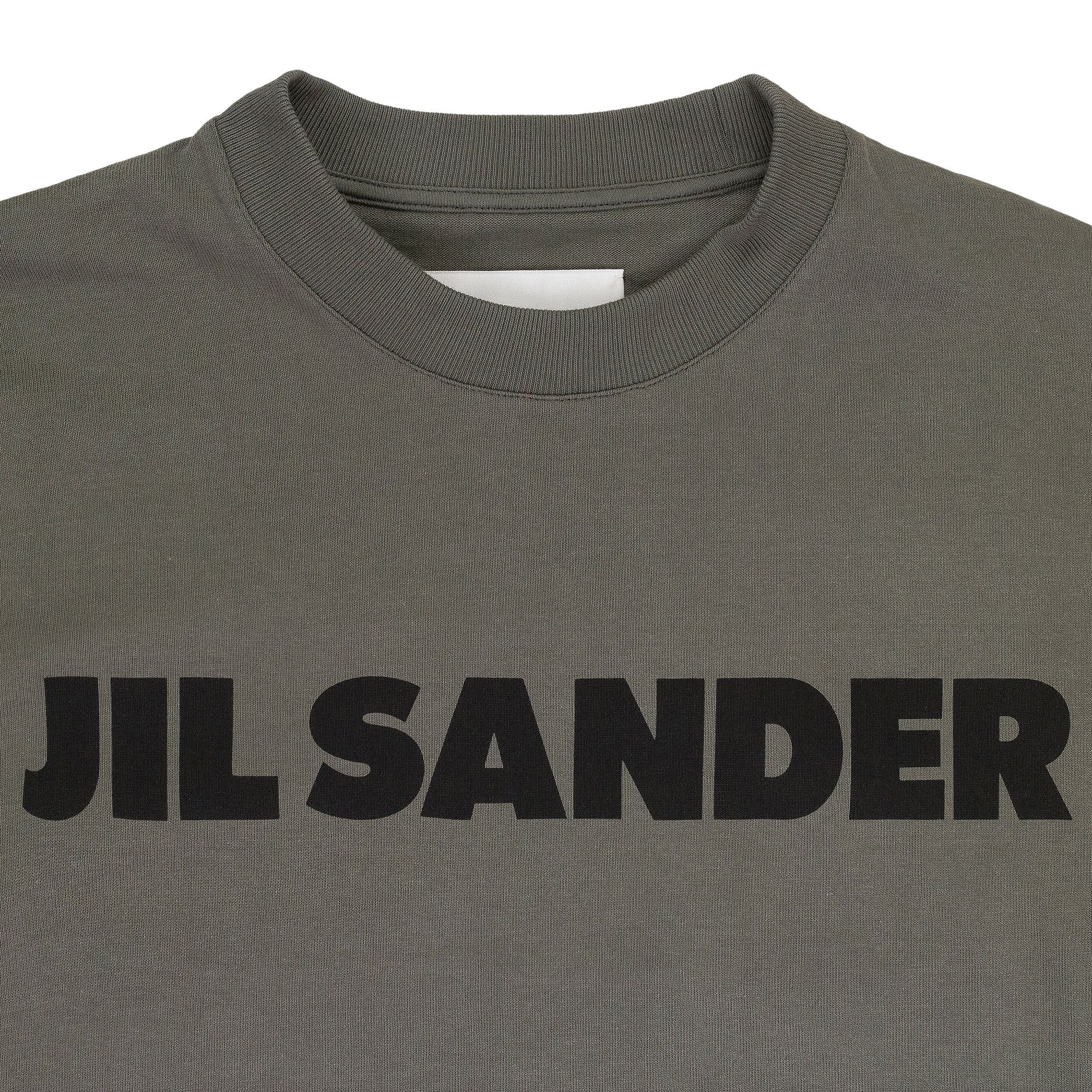 Buy Jil Sander Logo T-Shirt 'Olive' - J02GC0001 J20215 312 Buy Jil Sander Logo T-Shirt 'Olive' - J02GC0001 J20215 312