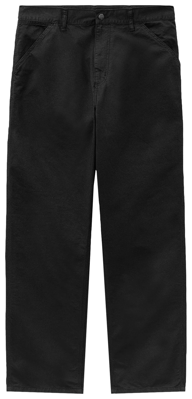 Carhartt WIP Single Knee Trousers Black