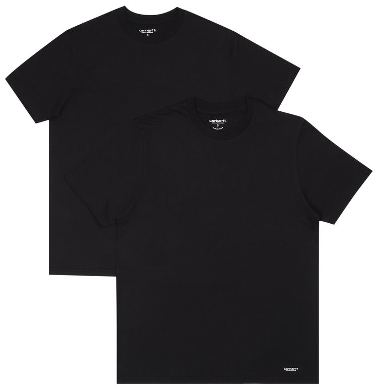 Carhartt WIP Standard Crewneck T Shirt BlackBlack