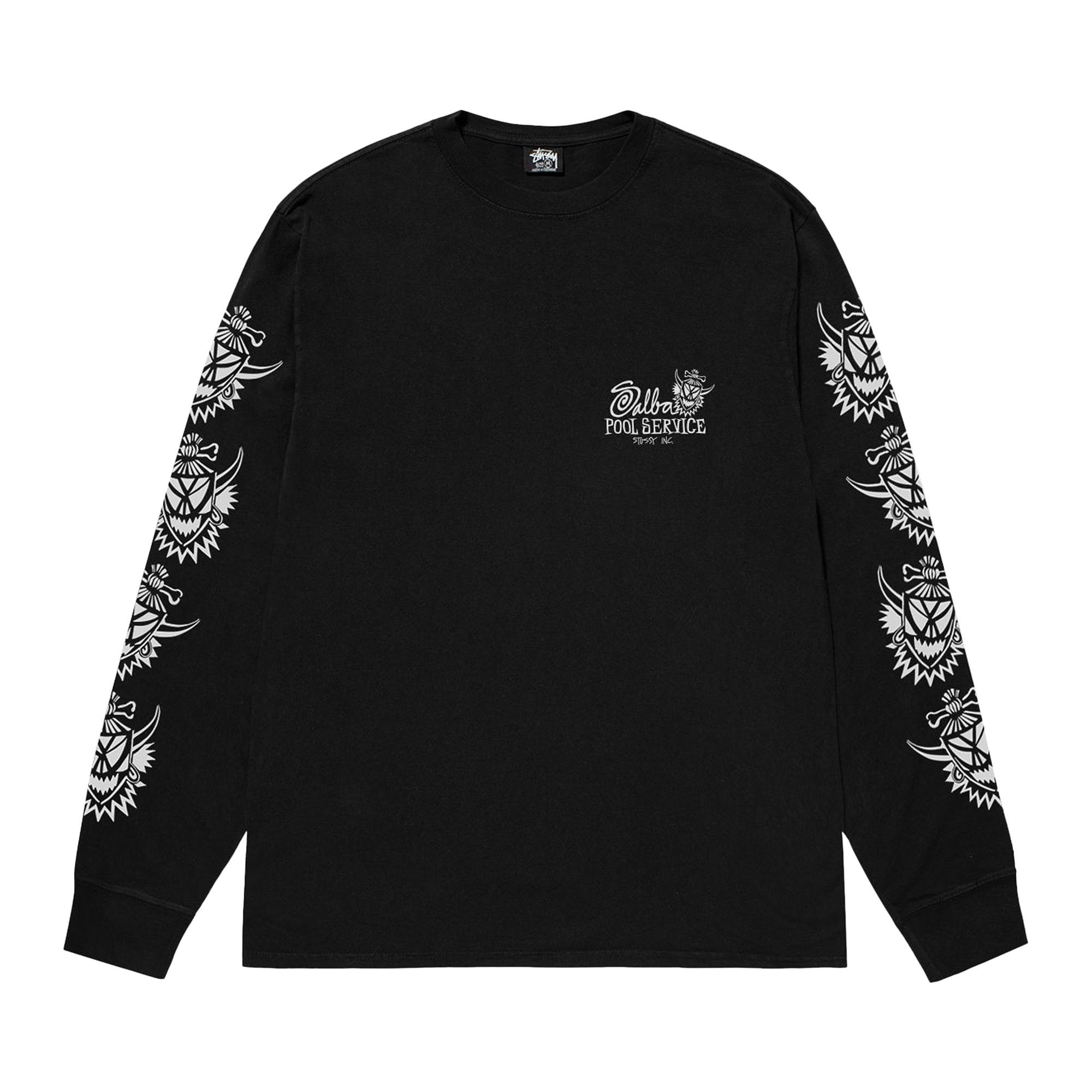 【STUSSY】ステューシー S64 LCB Long Sleeve T-Shirt Tシャツ Shop Stussy S64 LCB Long Sleeve T-Shirt In Black - Fast