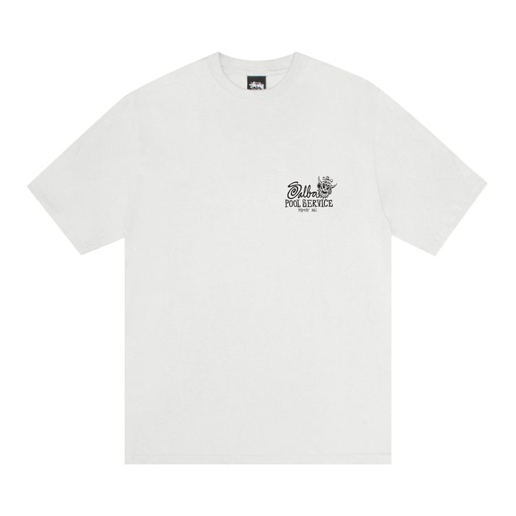 Stussy Pool Service Tee Pigment Dyed Natural