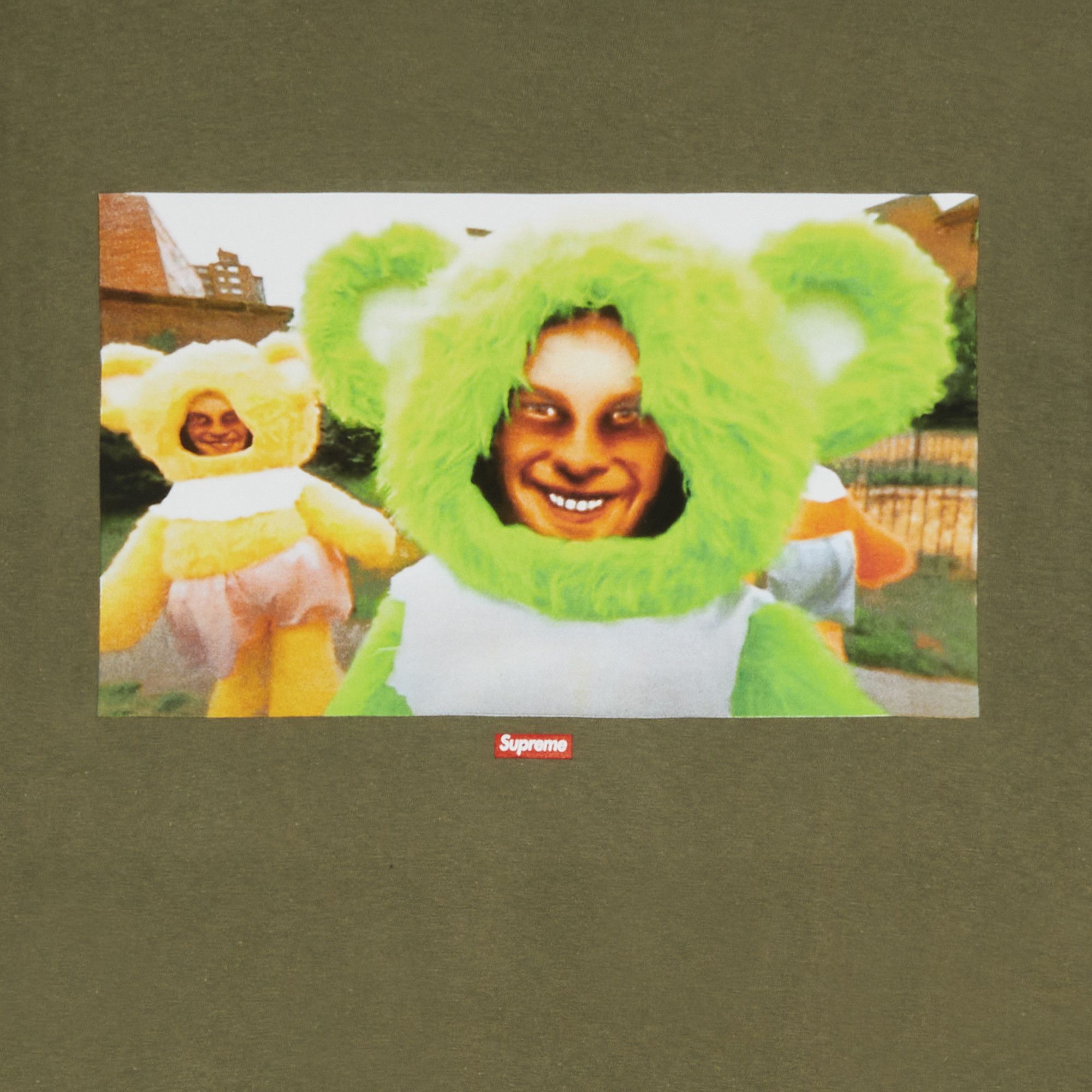 Buy Supreme x Aphex Twin Donkey Rhubarb Long-Sleeve Tee 'Light