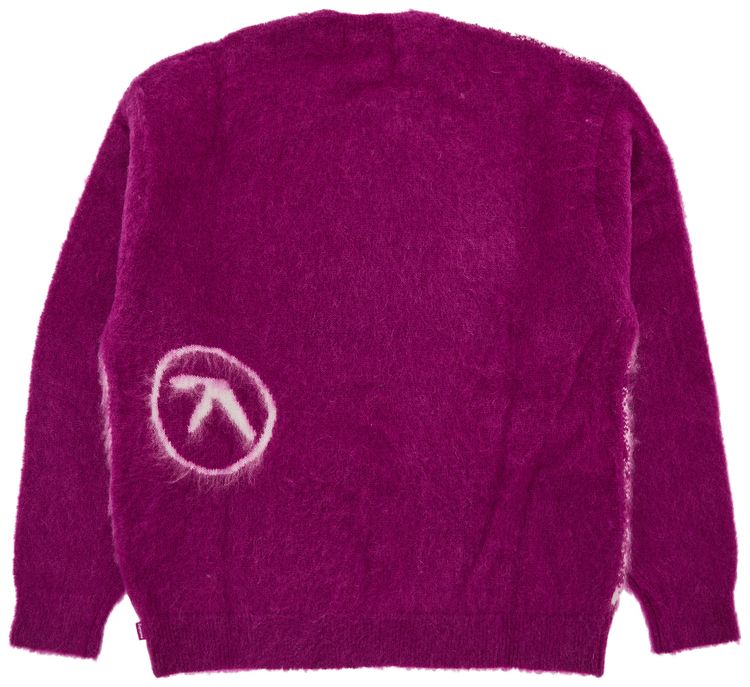 Supreme x Aphex Twin Mohair Sweater Pink