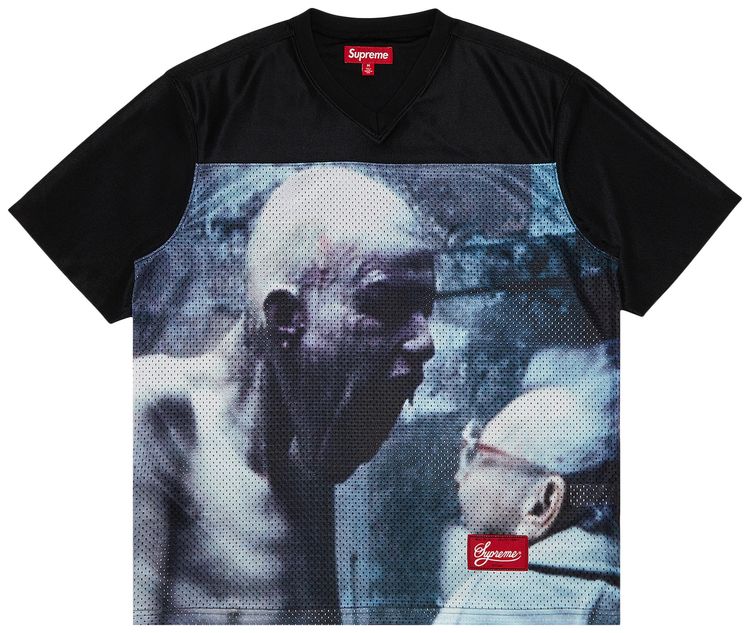 Supreme x Aphex Twin Football Jersey Black
