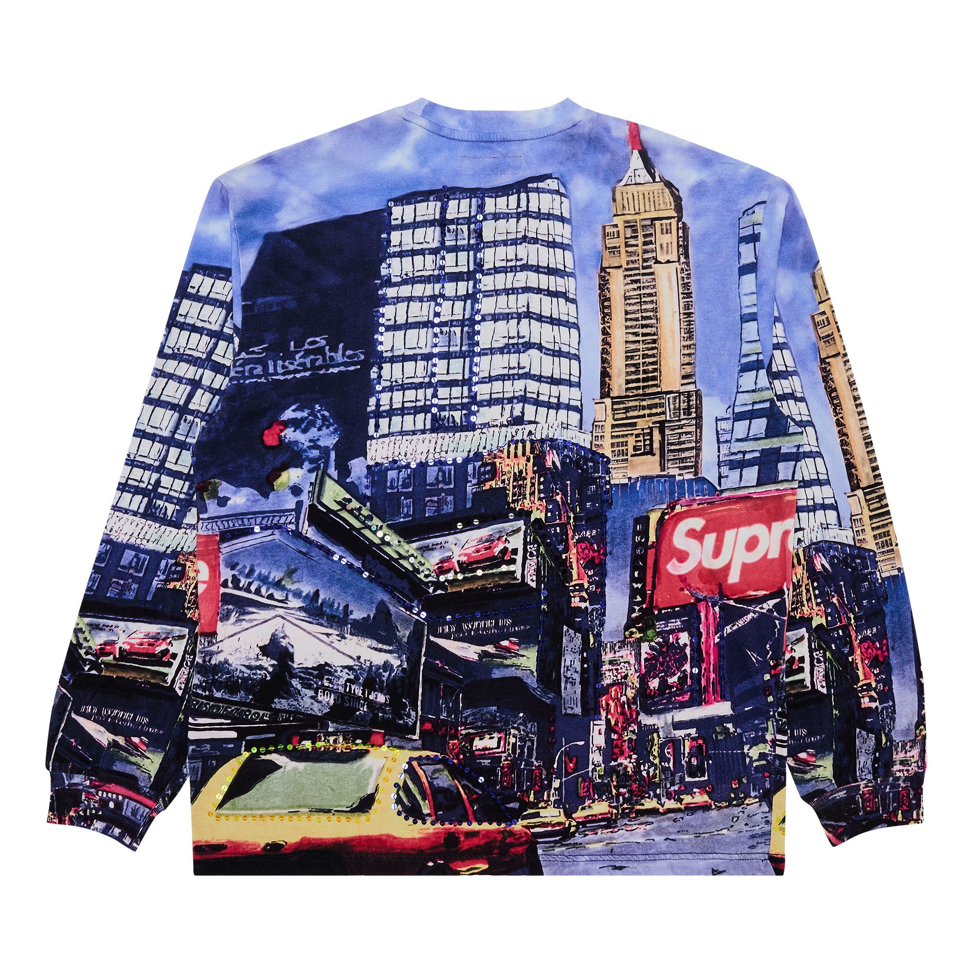絶対一番安い Buy Supreme Skyline Sequin Long-Sleeve Top 'Day' - SS25KN56 トップス